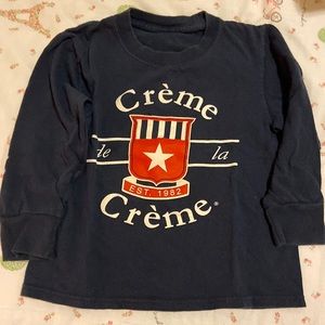 Creme de la Creme long sleeve shirt